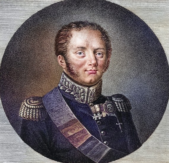 Alexander I of Russia.1777-1825. Alexander Pavlovich Romanov or Tsar Alexander I (the Blessed),