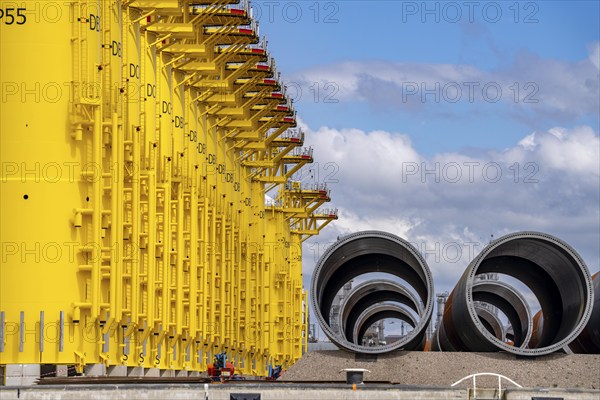 SIF Offshore Foundaitons, production of foundations, monopiles, for offshore wind turbines, the