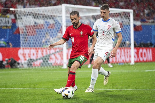 LEIPZIG, GERMANY - JUNE 18, 2024: Euro 2024 Groupe F match Portugal vs Czechia 2:1. In action