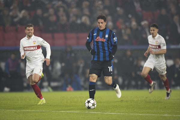 Football match, Nicolo' ZANIOLO Atalanta Bergamo 10 on his way to score the 0:2 for Atalanta