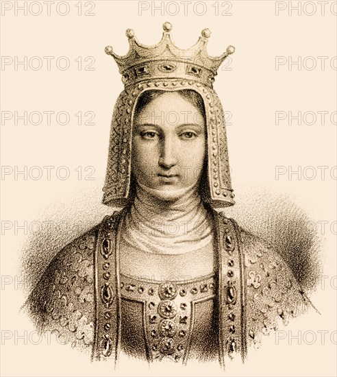Adela of Champagne, Adèle or Alice de Blois-Champagne, Adelaide or Alix, c. 1140-1206, Queen of