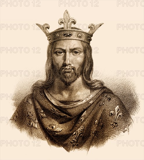 Louis VII, called the Younger or the Young, Ludwig VII., Louis le Jeune, 1120-1180, a Capetian King