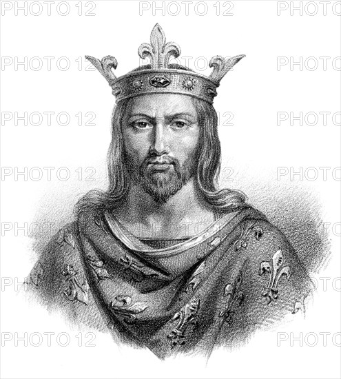 Louis VII, called the Younger or the Young, Ludwig VII., Louis le Jeune, 1120-1180, a Capetian King