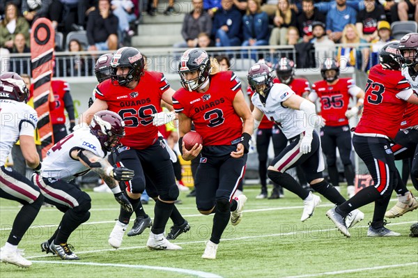 European League of Football, ELF/ Game : Rhein Fire  at  Helvetic Guards on 27. Aug.  2023, in the