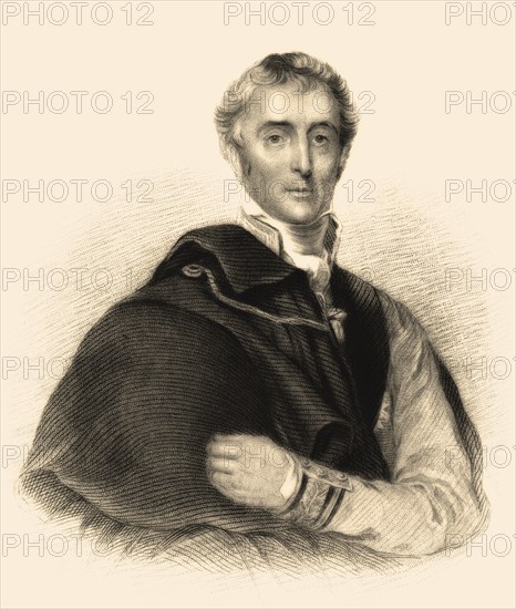 Arthur Wellesley, 1. Duke of Wellington, 1769-1852, Feldmarschall und britischer Militärführer,