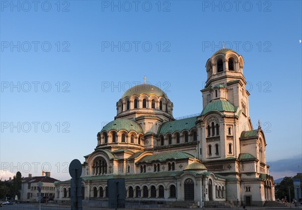 The St. Alexander Nevsky Cathedral in the historic Bulgarian capital. Sofia, Bulgaria, Europe