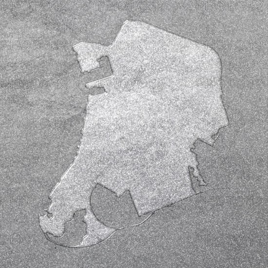 Map of Macao, silver background, map background