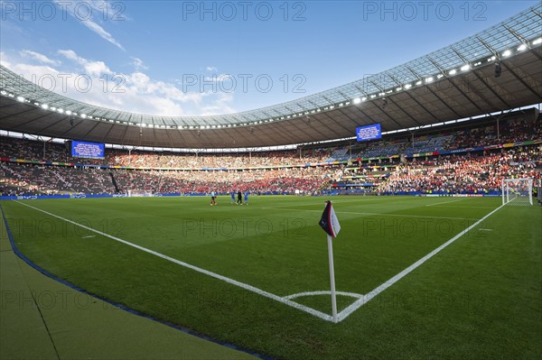 BERLIN, GERMANY - JUNE 21, 2024: Euro 2024 Groupe D match Poland vs Austria 1:3. Olimpic Stadium