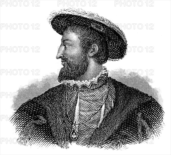 Francis I, the Knight King, 1494 - 1547, King of France, 1515-1547, Franz I., der Ritterkönig, 1494