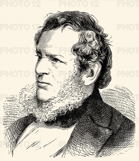 Edward George Geoffrey Smith-Stanley, 14th Earl of Derby, 1799-1869, a British statesman, Prime