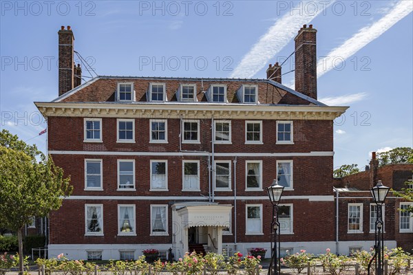 CHATHAM, KENT, UK, AUGUST 9. View of the Commissioners house in Chatham, Kent, UK on August 09,