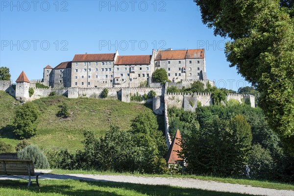 Burghausen Castle in Bavaria, the longest Castle in the World, Germany, Europe