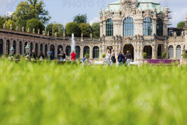 The Zwinger in Dresden is one of the most famous baroque buildings in Germany and is home to