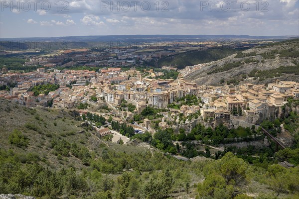 Old Town of Cuenca, Castilla-La Mancha Region, Spain, Europe