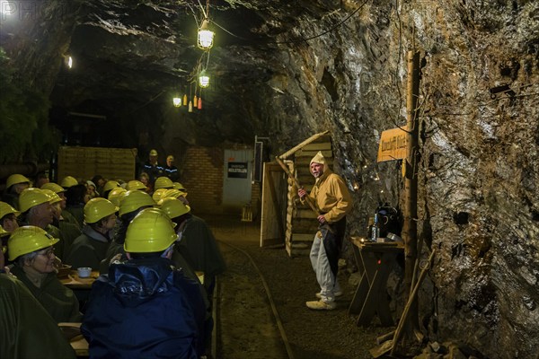 Mettenschicht in the Ehrenfriedersdorf tin mine