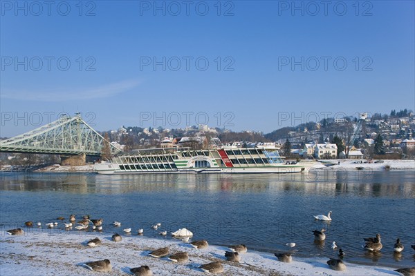 Winter at the blauen Wunder