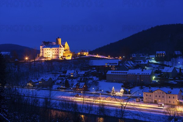(Copyright © www.dresden-fotografie.de) (Sylvio Dittrich) (+49 1772156417) Scharfenstein Castle in