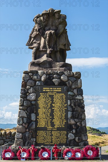 Oban War Memorial, Oban, Argyll and Bute, Scotland, UK