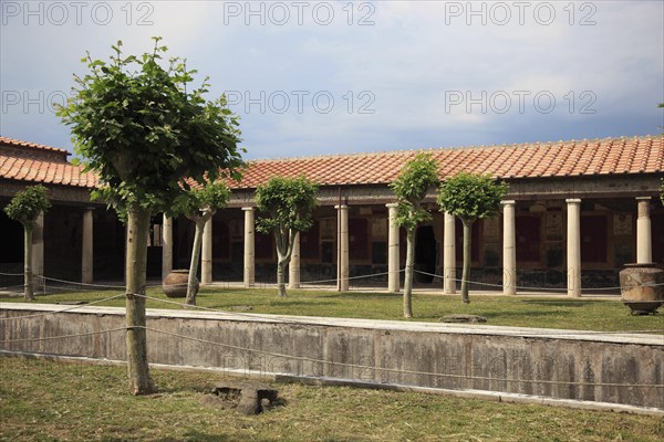 Historic Villa San Marco, Stabiae, Castellammare di Stabia, Campania, Italy, Europe