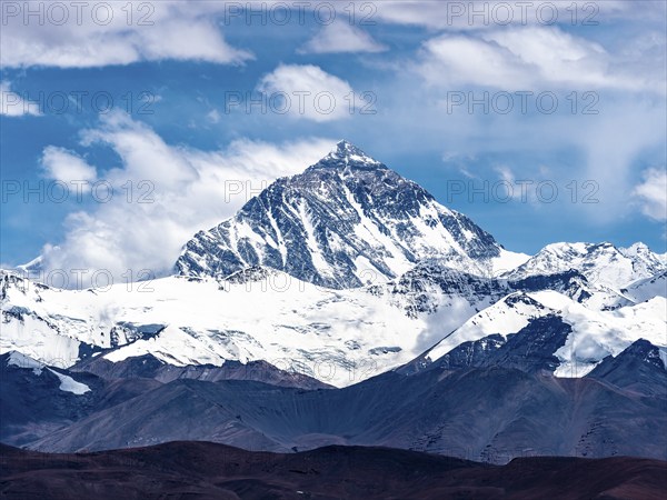 Mt Everest, Tibet, China, Asia