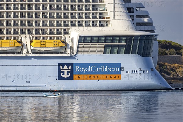 Odyssey of the Seas, cruise ship of the Royal Caribbean International shipping company, length 347