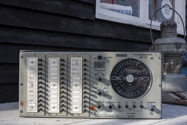 Single sideband receiver, marine receiver for radiotelephony and direction finding, Flensburg,