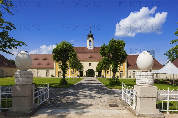 Baroque Rammenau Castle, Rammenau Castle in Rammenau near Bischofswerda in the district of Bautzen