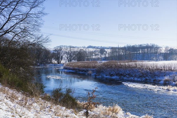 Winter Mulde near Colditz