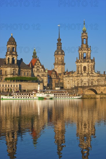 DEU Saxony Dresden Dresden Silhouette