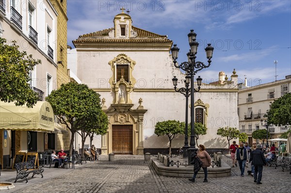 Convento de San Francisco Convent Church in the Plaza de San Francisco, Cádiz, Andalusia, Spain,