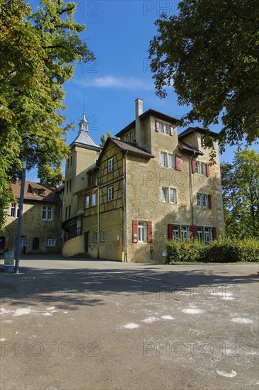 Pfullingen Castle, former moated castle, former Rempenburg also Lower Castle, preserved