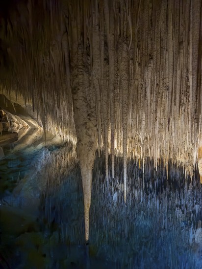 Caves of Drach, Coves del Drac, Porto Christo, Majorca, Balearic Islands, Spain, Mediterranean Sea,