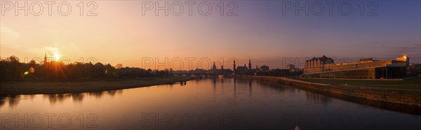 Dresden Sunrise on the Elbe