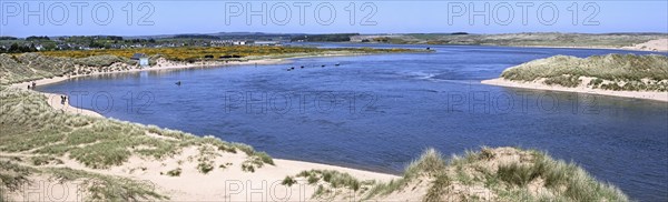 Ythan Estuary at Forvie National Nature Reserve, Sands of Forvie, Newburgh, Aberdeenshire,