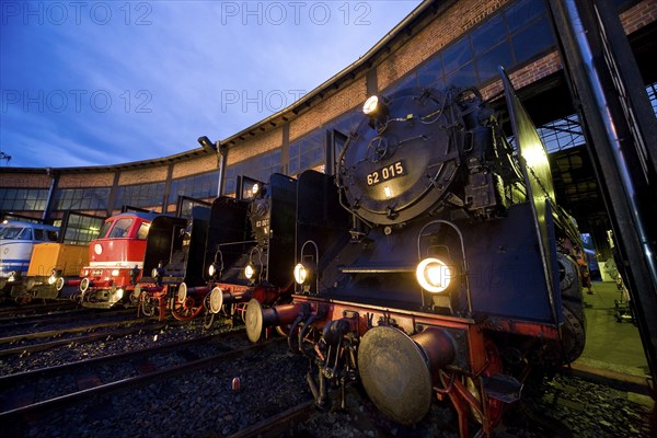 Steam locomotive festival at the Eisenbahmuseum Dresden Altstadt