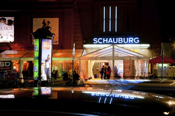 The Dresden Schauburg cinema in the outer Neustadt district for the 22nd Dresden Film Festival