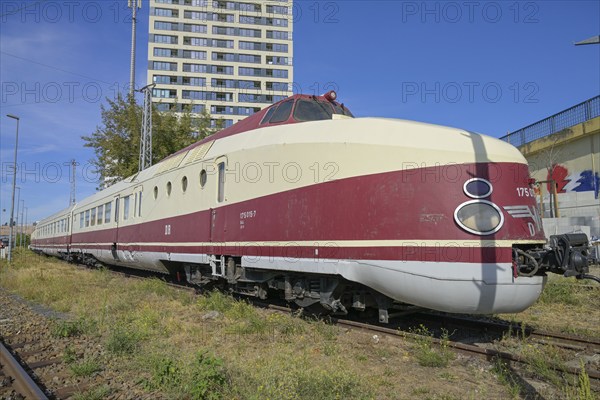 State train GDR, railway station, Lichtenberg, Berlin, Germany, Europe