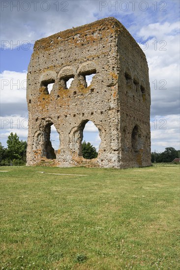 Temple of Janus, first century tower, Autun, Département Saône-et-Loire, Region