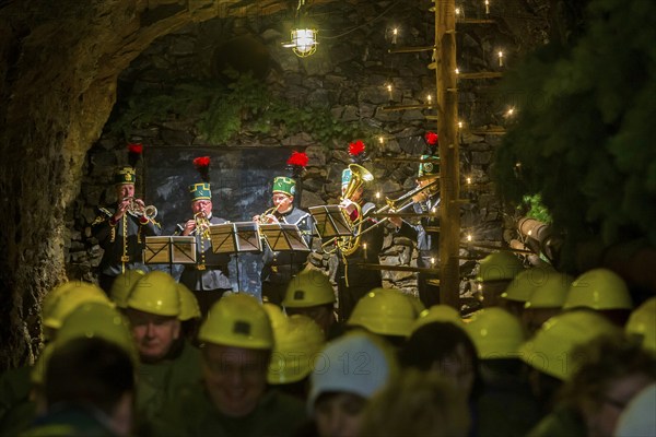 Mettenschicht in the Ehrenfriedersdorf tin mine