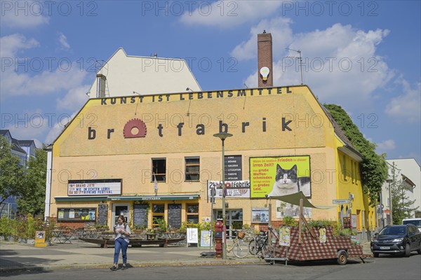 Brotfabrik Art and Culture Centre, Caligariplatz, Weißensee, Pankow, Berlin, Germany, Europe