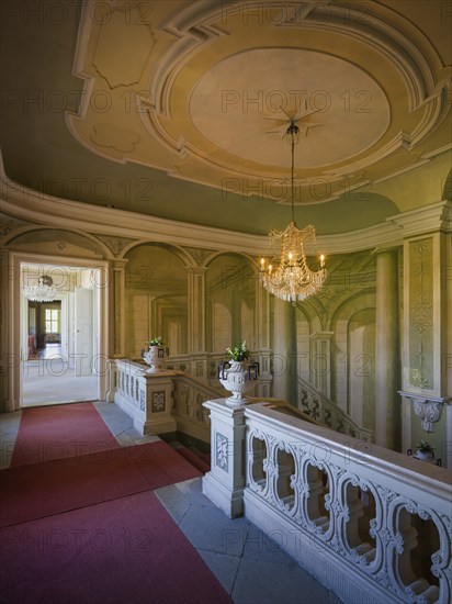 Baroque Rammenau Castle, Rammenau Castle in Rammenau near Bischofswerda in the district of Bautzen