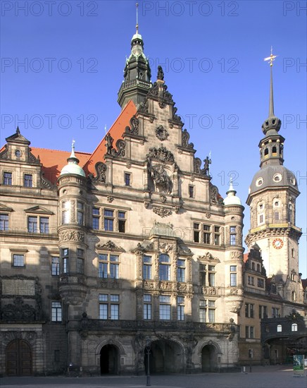 Dresden Residential Palace, Georgentor