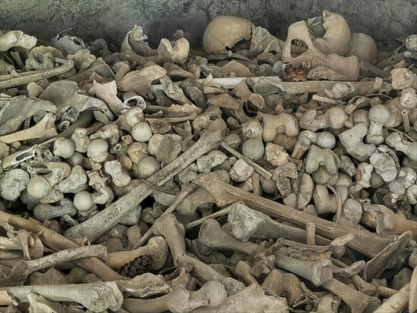 Ossuary at the Anna Chapel, Waischenfeld in Franconian Switzerland, Bayreuth County, Upper