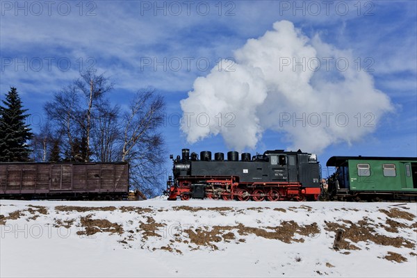 Fichtelbergbahn in Oberwiesenthal The Fichtelbergbahn is the Saxon narrow-gauge railway that runs