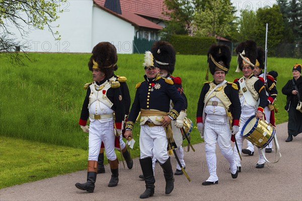 Battle re-enactment Großgörschen