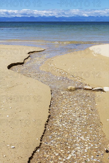 Abel Tasman Coast Track, Coquille-Bay, Beach, Kaiteriteri, New Zealand, Oceania
