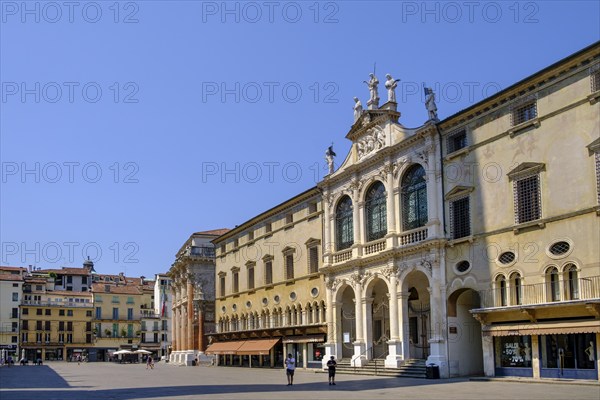 Piazza dei Signori, Vicenza, Veneto, Italy, Europe