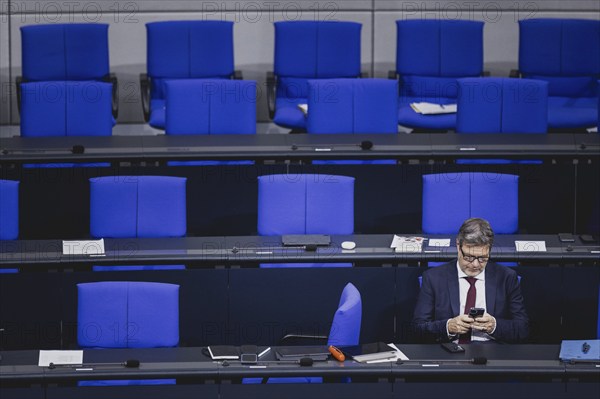 Robert Habeck (Buendnis 90 Die Gruenen), Bundesminister fuer Wirtschaft und Klimaschutz und