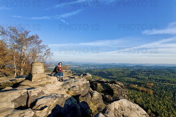 View from the Zschirnstein