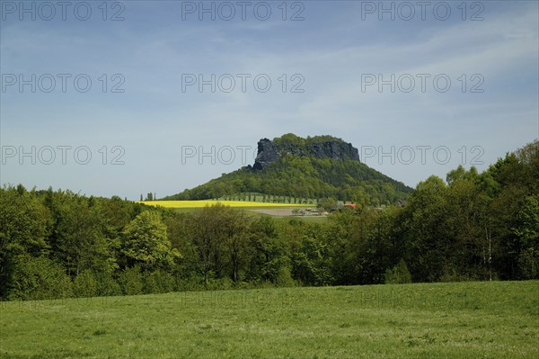 The Lilienstein is one of the most striking mountains in Saxon Switzerland in Saxony. The